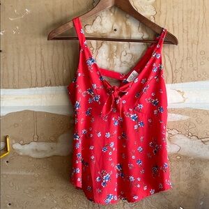 Sienna Sky Red Floral Camisole Top